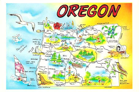 Oregon Map